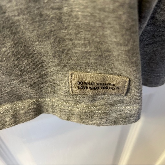 Life is Good long sleeve vee-neck tee. Size medium. Good used condition. - Picture 4 of 6